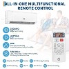Coucheta 24000 BTU Mini Split Air Conditioner with Heater, 19 SEER2 Ductless Wall Mounted AC Unit with WiFi Alexa, Cools Up to 1500 Sq.Ft - 3 of 4