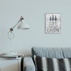 Stupell Industries Life's Better At Cabin Phrase Rural Forest Home - 2 of 4