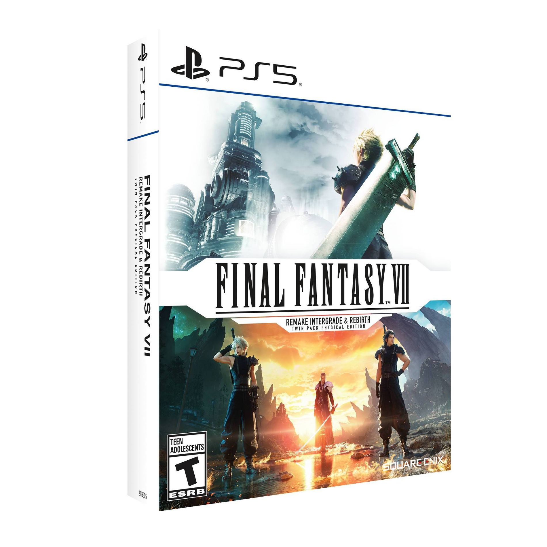FINAL FANTASY VII REMAKE INTERGRADE & REBIRTH Twin Pack - PlayStation 5