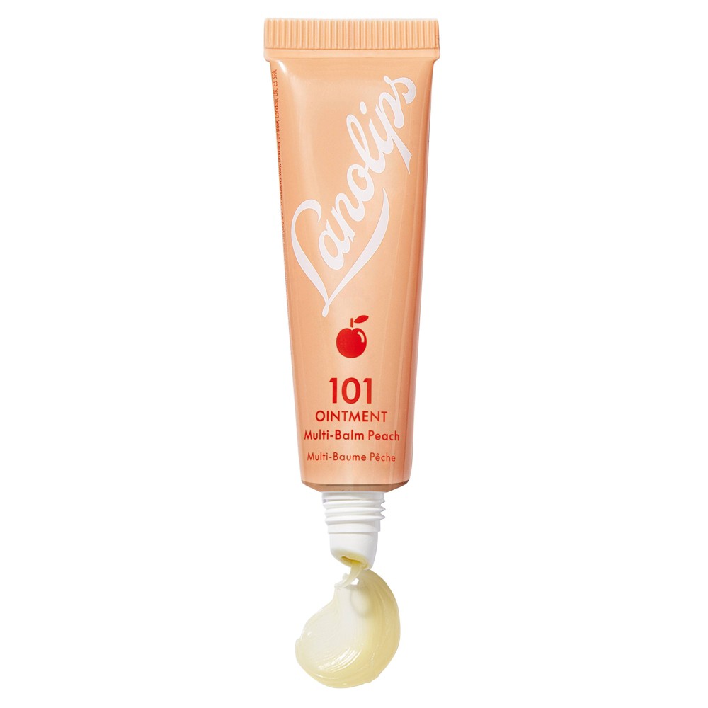 Lanolips Ultra Healing 101 Ointment Multi-Use Lip Balm - Peach - 0.35oz