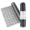 Cameo Non-Slip Bathtub mat, 26" x 15" Grass Texture Shower Mat with Suction Cups and Water Drain Holes, BPA, LaTeX, Phthalate Free - 3 of 4