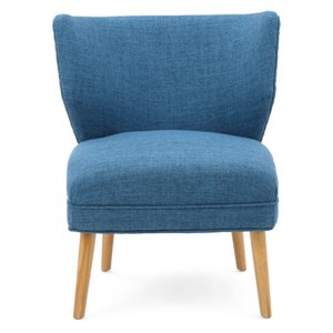 Desdemona Upholstered Chair - Muted Blue - Christopher Knight Home
