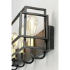 Maxim Lighting Liner 4 - Light Wall Light in  Black/Satin Brass - 3 of 4