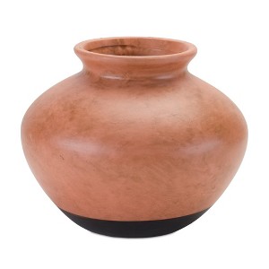 Melrose Two Tone Ceramic Vase 9"D - 1 of 2