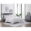 Kate Aurora Modern Accents Jodi Ruffled Embossed 3 Piece Comforter & Pillow Shams Set - 3 of 4