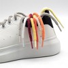 INSPIRE CHIC Round Fuzzy Hairy Soft Wide Shoelaces for Casual Shoes 2 Pairs - 3 of 4