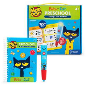 Educational Insights Hot Dots Pete the Cat Preschool Reading & Math