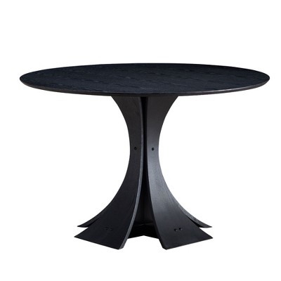 NicBex Dining Table for 6 Kitchen Table Round Dining Table Modern Style Wood Dining Table for Dining Room
