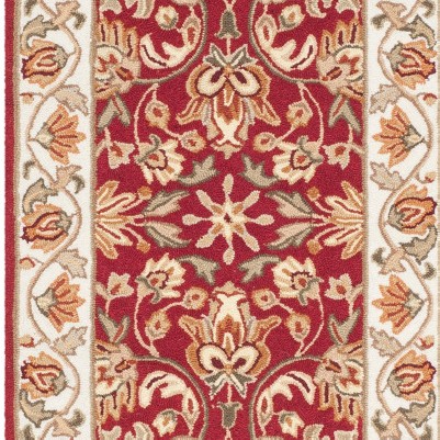 red/ivory