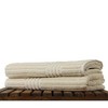 BC BARE COTTON Luxury Hotel & Spa Towel 100% Pure Turkish Cotton Ribbed Channel Pattern - Bath Towel (Bath Towel - Set of 2) - 4 of 4