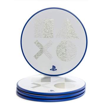 Paladone Products Ltd. PlayStation PS5 Metal Drink Coasters | Set of 4
