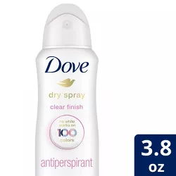 Dove Beauty Clear Finish 48-Hour Invisible Antiperspirant & Deodorant Dry Spray - 3.8oz