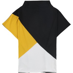 Alfani Womens Colorblock Pullover Blouse - 1 of 3