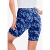 Woman Within Plus Size Stretch Cotton Bike Short - 3 of 4