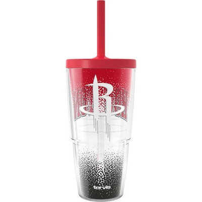 NBA Houston Rockets All Over Classic Tumbler with Straw Lid - 24oz