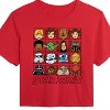 Women's - Star Wars - Yoda and Friends Face Grid Cropped Graphic T-Shirt - 2 of 4