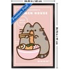 Trends International Pusheen: Bento Box - Ramen House Framed Wall Poster Prints - 3 of 4