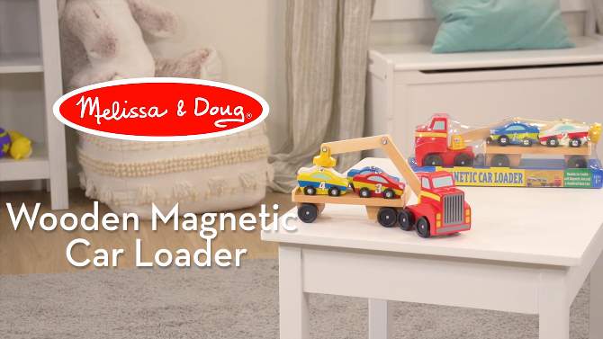 Melissa &#38; Doug Magnetic Car Loader, 2 of 13, play video