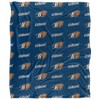Bucknell University Logo Pattern Silky 50x60 Blanket, 1 Sided - 2 of 4