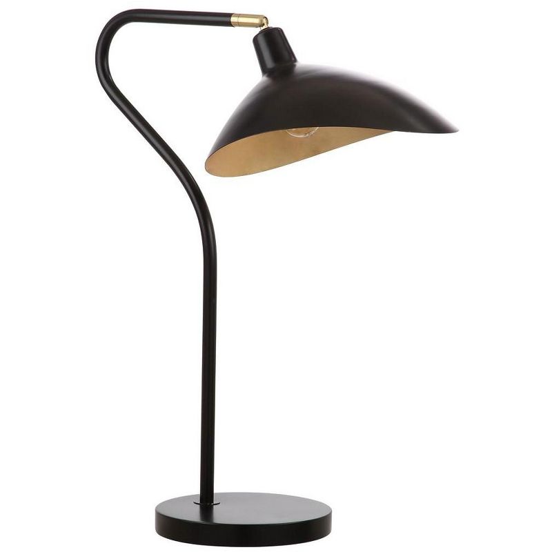 Giselle 30 Inch H Adjustable Table Lamp - Black - Safavieh, 1 of 5
