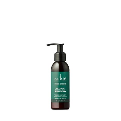 Sukin Super Greens Nutrient Rich Facial Moisturizer - 4.23 fl oz