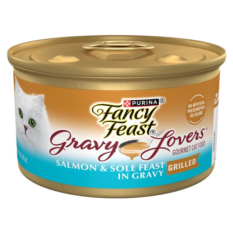 Purina Fancy Feast Gravy Lovers Wet Cat Food Can - 3oz, 1 of 8