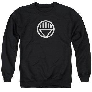 Green Lantern Black Lantern Logo Adult Crewneck Sweatshirt - 1 of 4