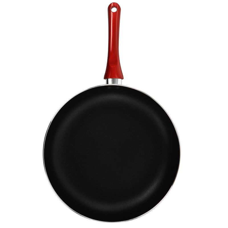 Better Chef Silver Metallic Non Stick Gourmet Fry Pan in Red, 5 of 10