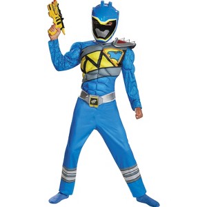 Toddler Boys' Classic Power Rangers Dino Charge Ranger Muscle Costume - 1 of 1
