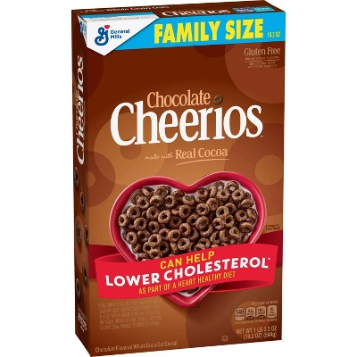 General Mills Family Size Chocolate Cheerios Cereal - 19.2oz