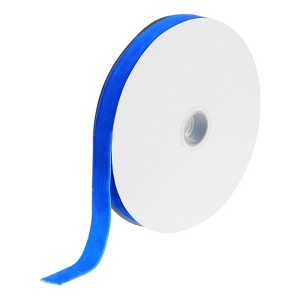 Unique Bargains Soft Single Face Spool Silky Velvet Ribbon for Bouquets DIY Crafts - 1 of 3