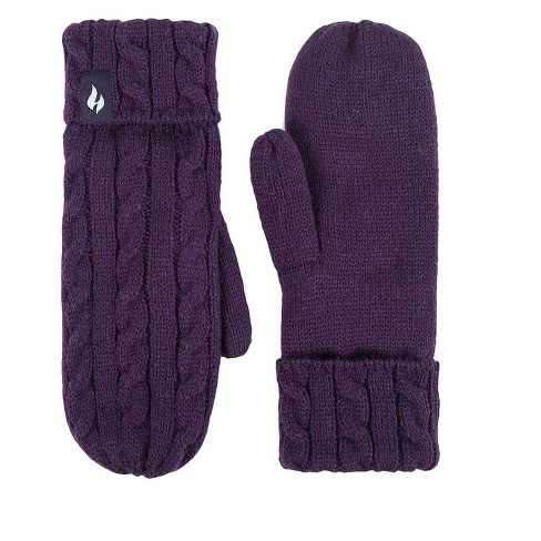 Heat Holders® Women's Jackie Mittens, Insulated Cold Gear Gloves, Advanced Thermal Yarn, Warm, Soft + Comfortable