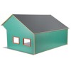 Universal Hobbies 1/16 Farm Machinery 3 Bay Shed with High Roof, 610260 - 3 of 4