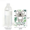 Big Dot of Happiness Koala Cutie - Bear Birthday Party and Baby Shower Thank You Cards (8 count) - 3 of 4