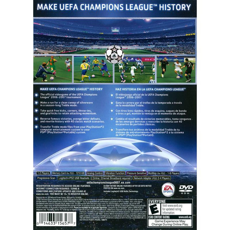 UEFA Champions League 2006-2007 - PlayStation 2, 2 of 6