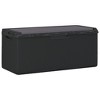 vidaXL Garden Storage Box Anthracite Polypropylene 42.5 x 16.9 x 1.2 in - 2 of 4