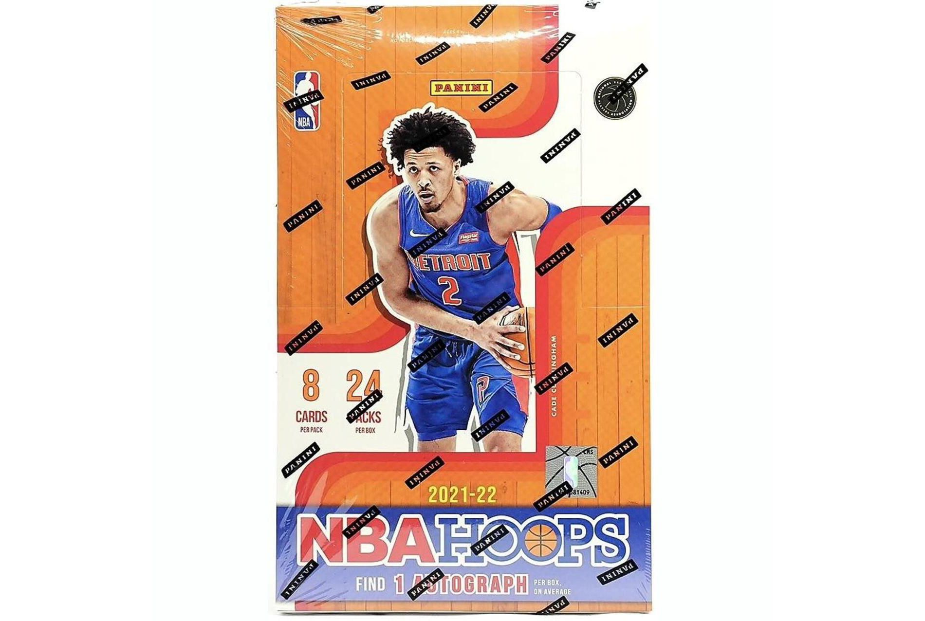 2021-22 Panini NBA Hoops Basketball Hobby Box