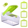 iMountek
"Versatile Vegetable Slicer Set: Quick Potato, Tomato & Fruit Cutter with 3 Stainless Steel Blades"Green - 3 of 4