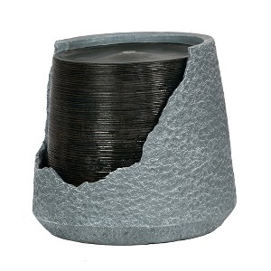 Gulches Garden Decor: Opt for 7"-42.25" High Fountain, Rustic Multi - 1 of 4