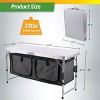 Wakeman Outdoors Portable Folding Camping Table - 2 of 4