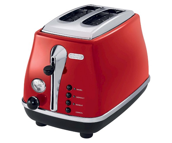 Delonghi 2-Slice Toaster - Red
