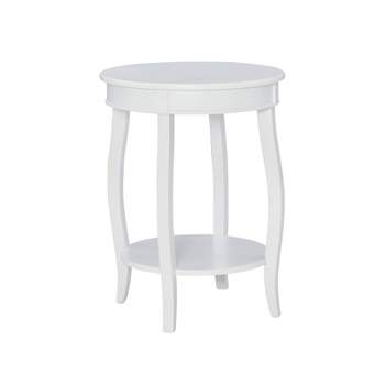 Lindsay Round Table with Shelf - Powell