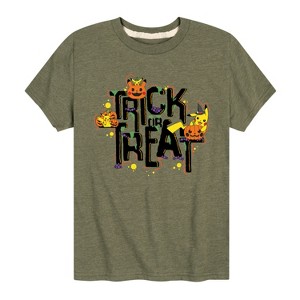Boys' - Pokémon - Trick or Treat Short Sleeve Graphic T-Shirt - 1 of 4