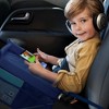 iMountek "Ultimate Waterproof Kids Travel Tray: Snack, Play, and Create on the Go!" Blue - 4 of 4