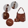 MKF Collection Ophelia Vegan Leather Women’s Hobo Bag with Wallet by Mia K - 4 of 4