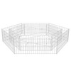 vidaXL Hexagonal Gabion Raised Bed 78.7"x68.1"x15.7" - 2 of 4