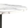 NicBex Dining Table Kitchen Table Farmhouse Round Dining Table for 4 Wood Strip Base Wood Veneer Tabletop for Kitchen and Dining Room - 3 of 4