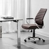 Zuo Enterprise Low Back Office Chair Espresso - 2 of 4