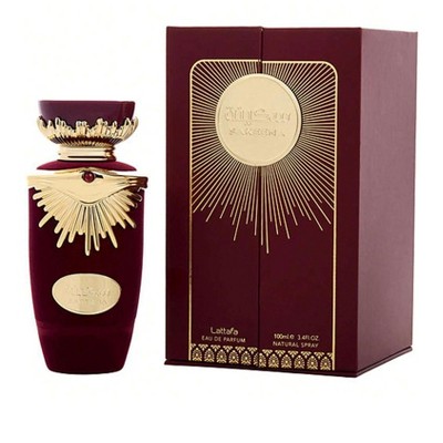 Lattafa Sakeena By Lattafa Unisex Mandarin Orange, Passion Fruit, Rose, Vanilla, Musk  Eau De Parfum Spray 3.4 Oz