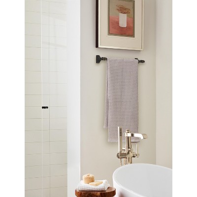 Oil-Rubbed Bronze 18-Inch Wall Mounted Towel Bar